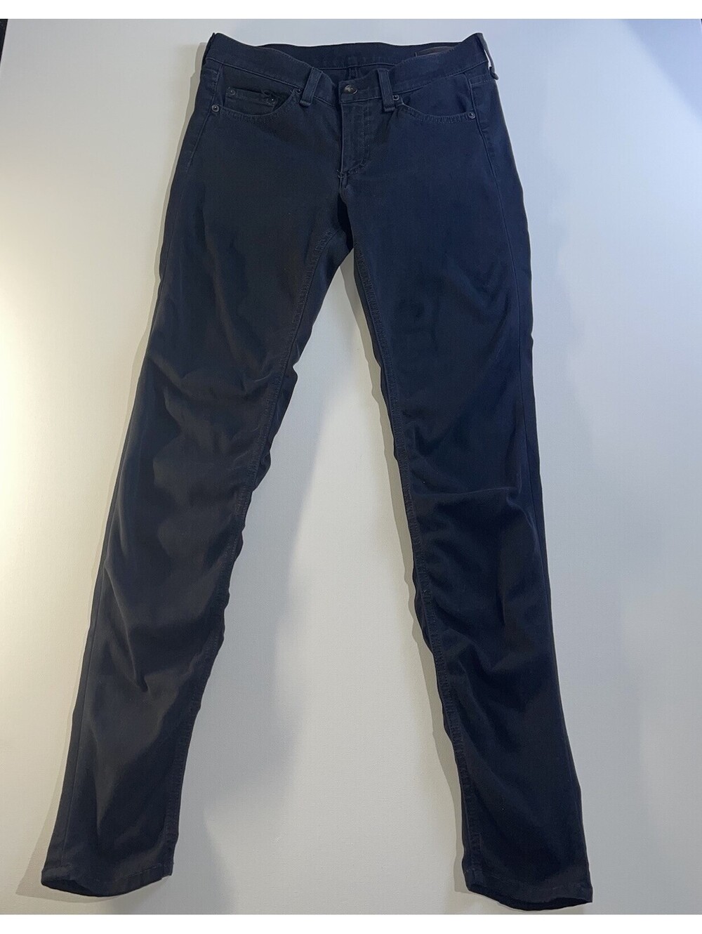 Rag & Bone Jeans Equestrian Women Black Slim Fit Stretch Denim Pants Sz 27 USA